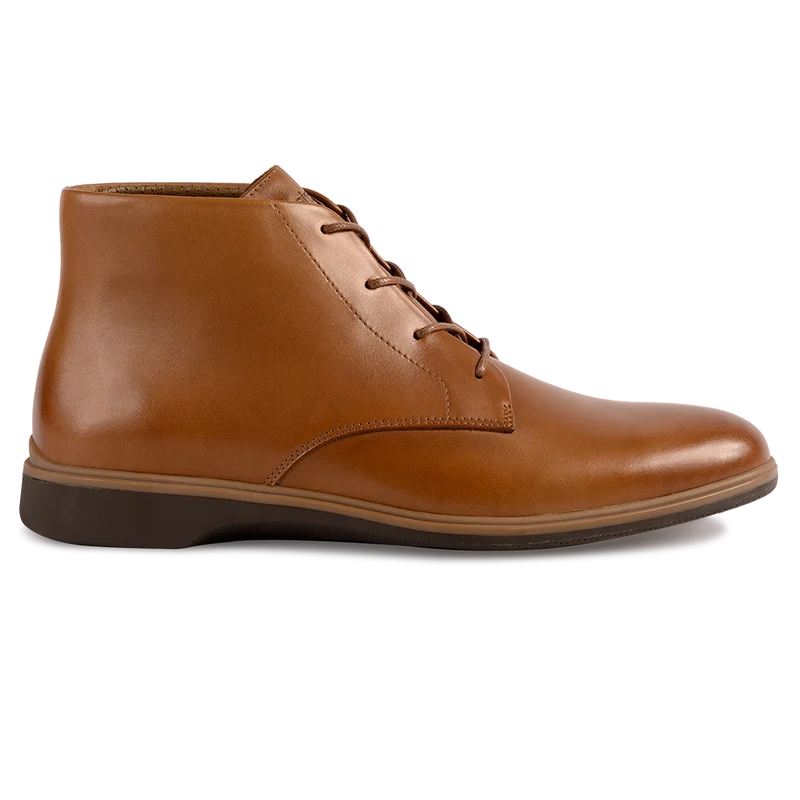 The Chukka Boot by Amberjack in Honey - Lateral Side View