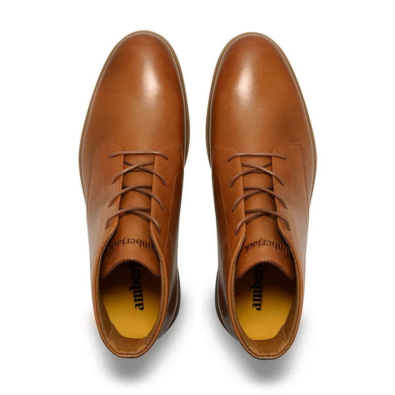 The Chukka Boot by Amberjack in Honey - Top View