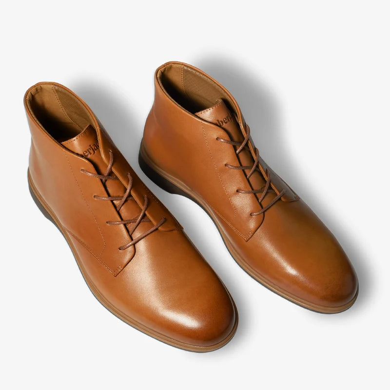 The Chukka Boot by Amberjack in Honey - 3/4 View