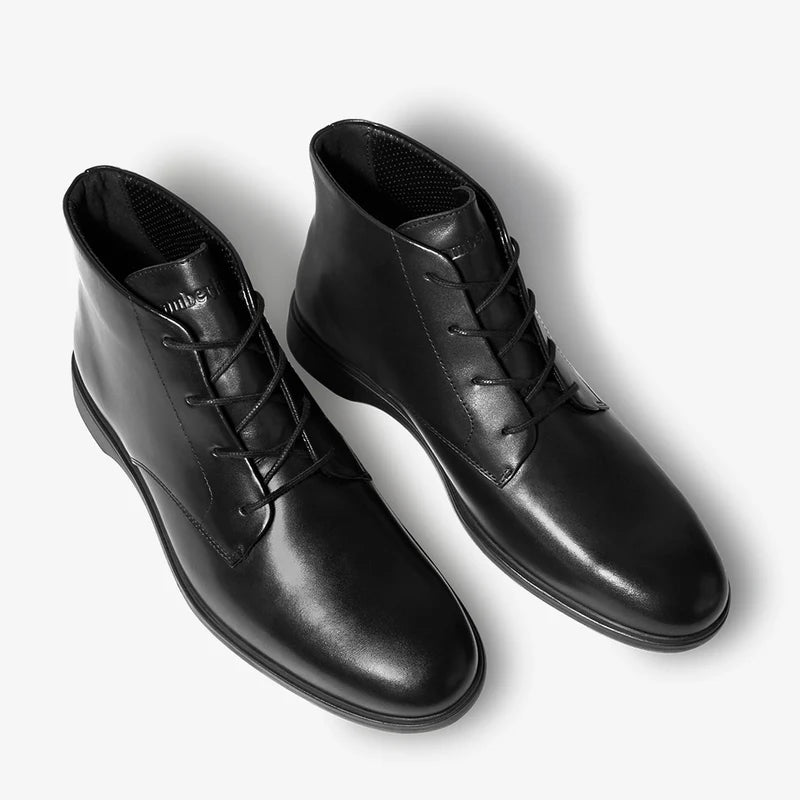 The Chukka Boot by Amberjack in Obsidian - 3/4 View