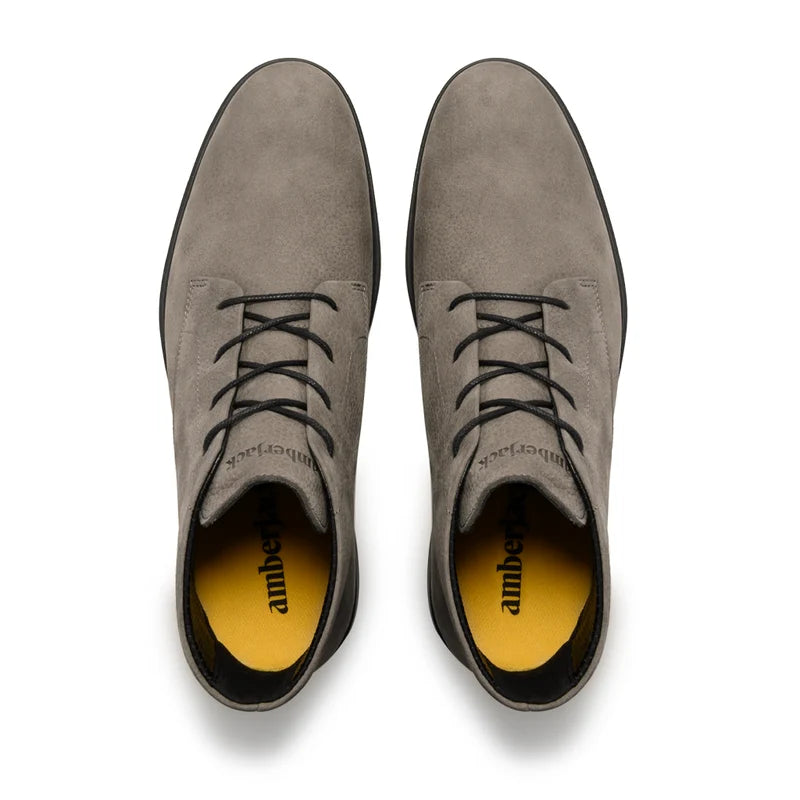 The Chukka Boot by Amberjack in Steel - Top Down View
