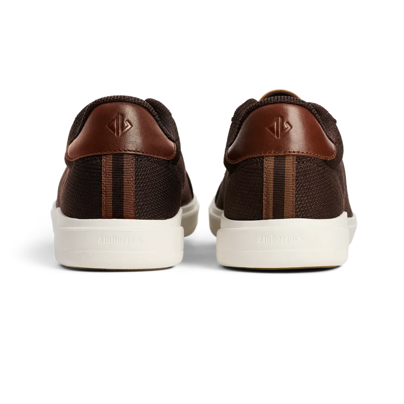 The Drift in Chestnut knit Back Heel View