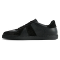 The GAT in Obsidian full grain leather & suede medial view