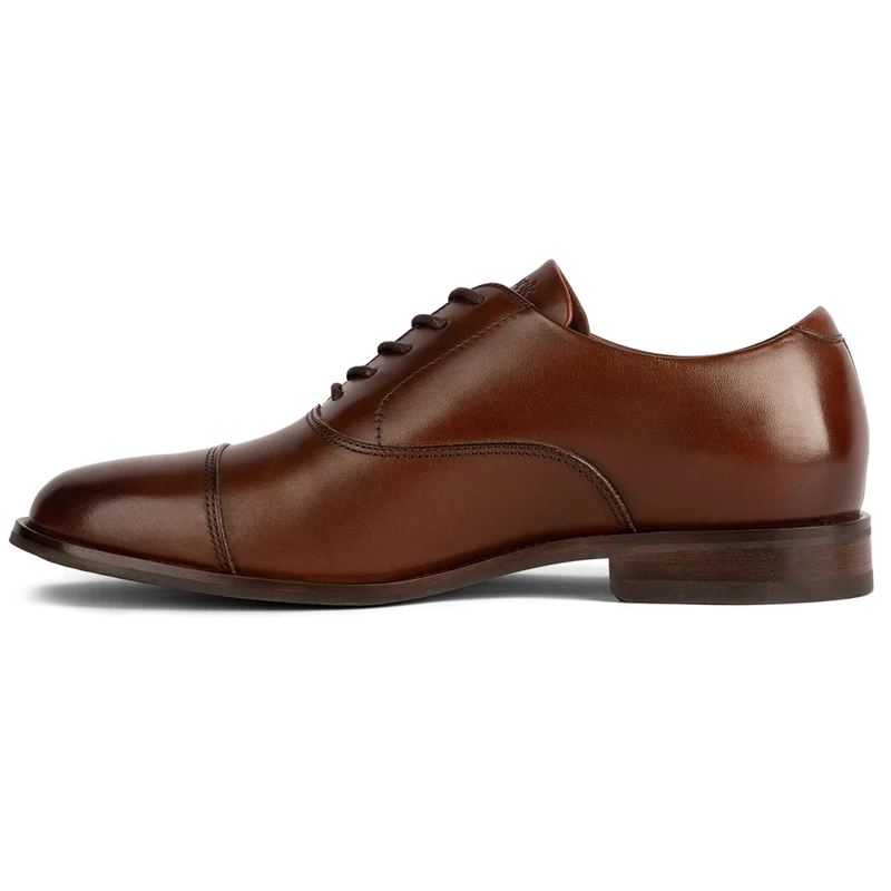 The Regent Chestnut brown leather by Amberjack - Medial View