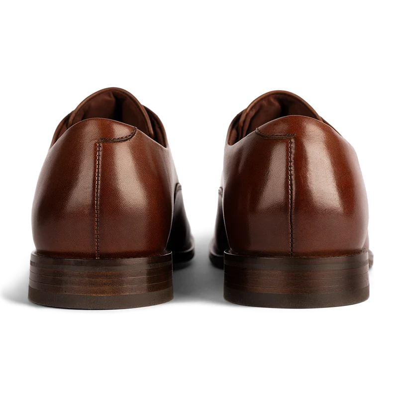 The Regent Chestnut brown leather by Amberjack - Back View