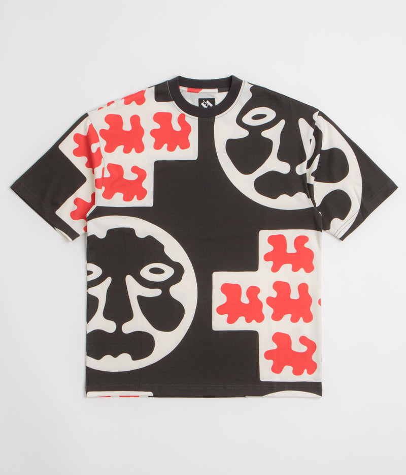 The Trilogy Tapes Cross Head T-Shirt in Black