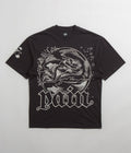 The Trilogy Tapes Man In Bubble With Pain T-Shirt in Black