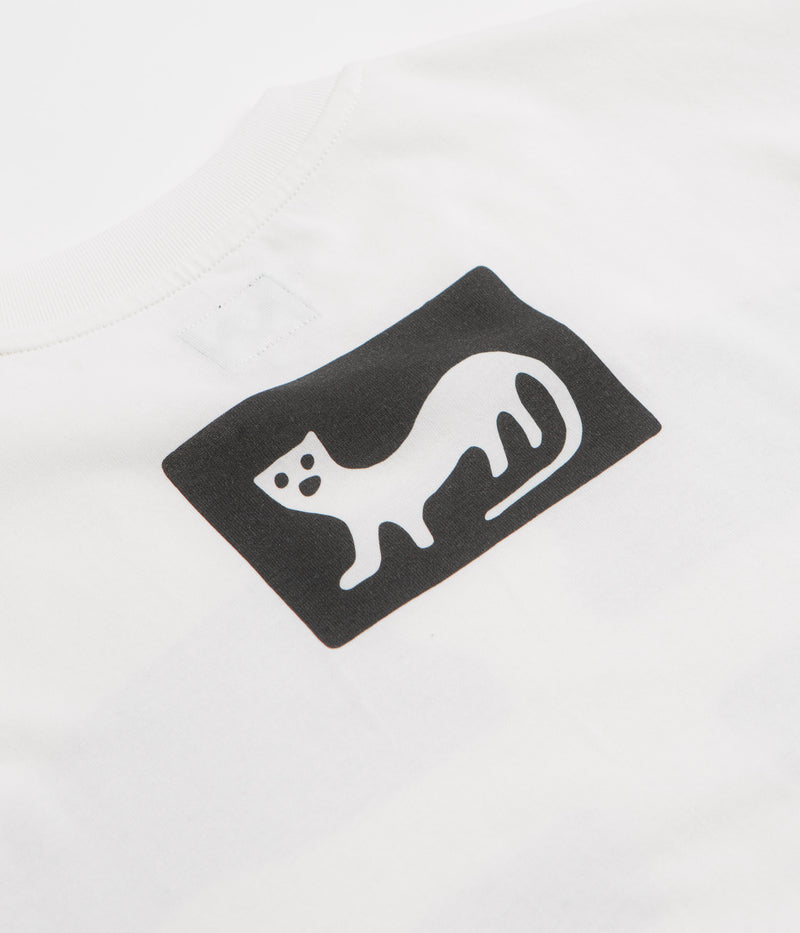The Trilogy Tapes Screwhead Long Sleeve T-Shirt in White