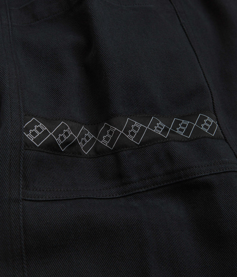 The Trilogy Tapes Tape Pocket Trousers in Black