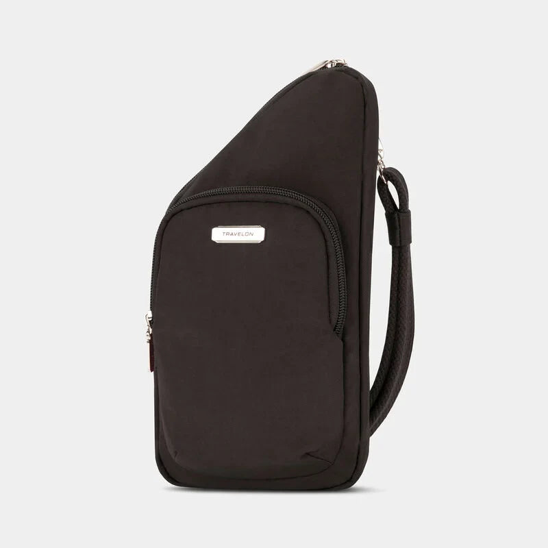 Travelon Anti-Theft Essentials Mini Asymmetric Crossbody - Black