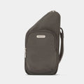 Travelon Anti-Theft Essentials Mini Asymmetric Crossbody - Smoke
