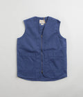 Uskees 3036 Drill Zip-Up Vest in Ultra Blue