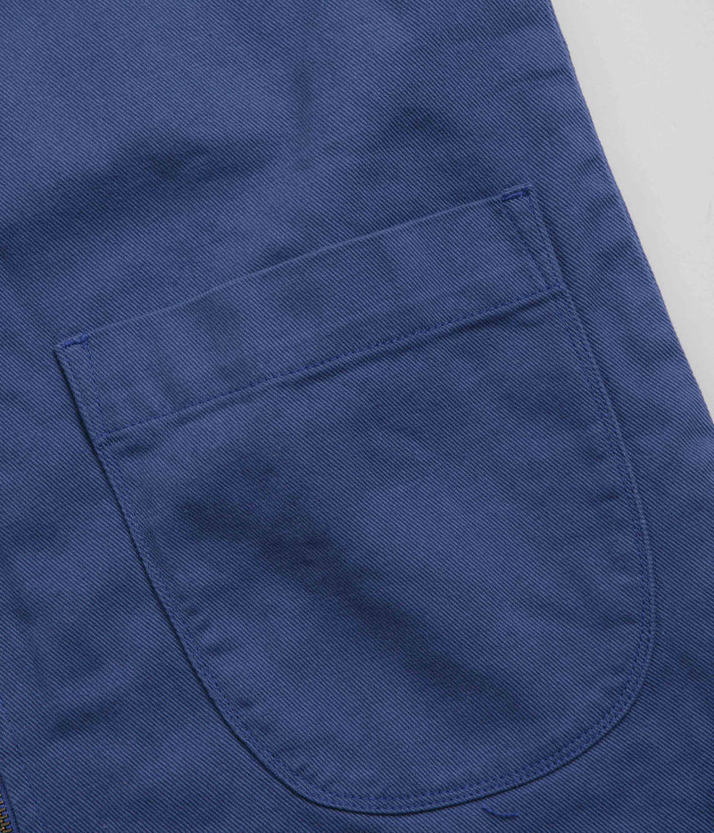 Uskees 3036 Drill Zip-Up Vest in Ultra Blue