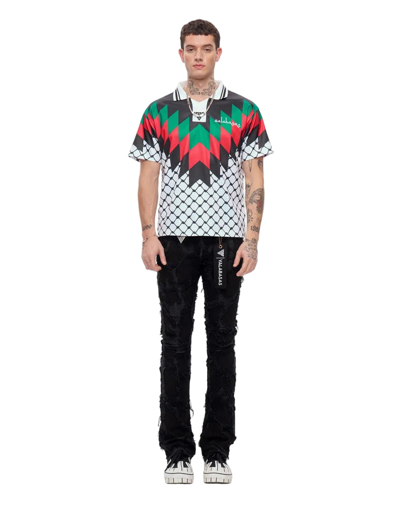 Front Model View of the Valabasas "FREEDOM NET" JERSEY