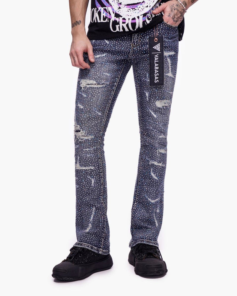 Valabasas Provide Stacked Dark Blue Wash