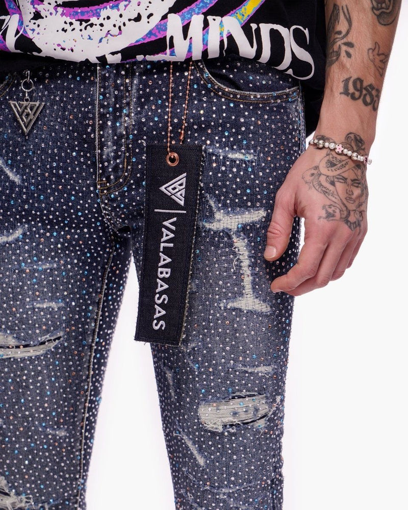 Valabasas Provide Stacked Dark Blue Wash