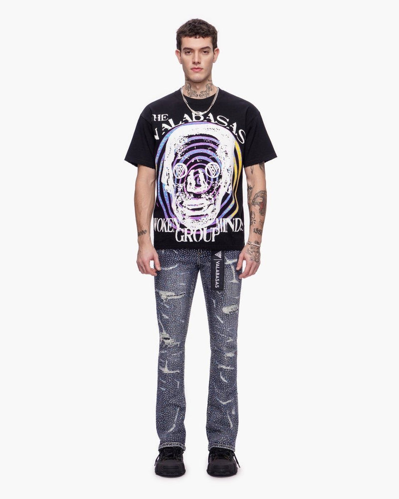 Valabasas Provide Stacked Dark Blue Wash