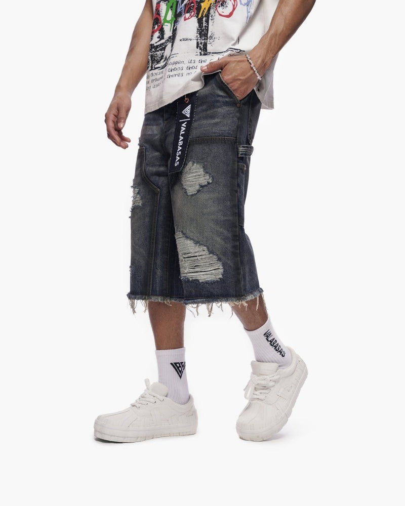 Valabasas Revolt Dirty Blue Jorts