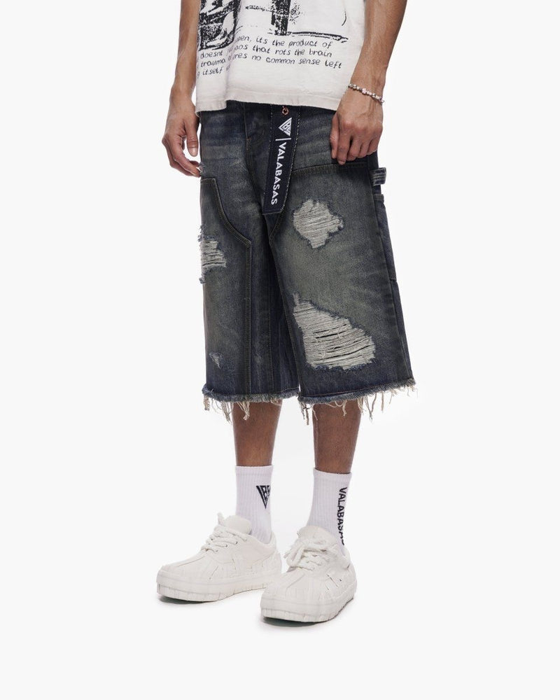 Valabasas Revolt Dirty Blue Jorts