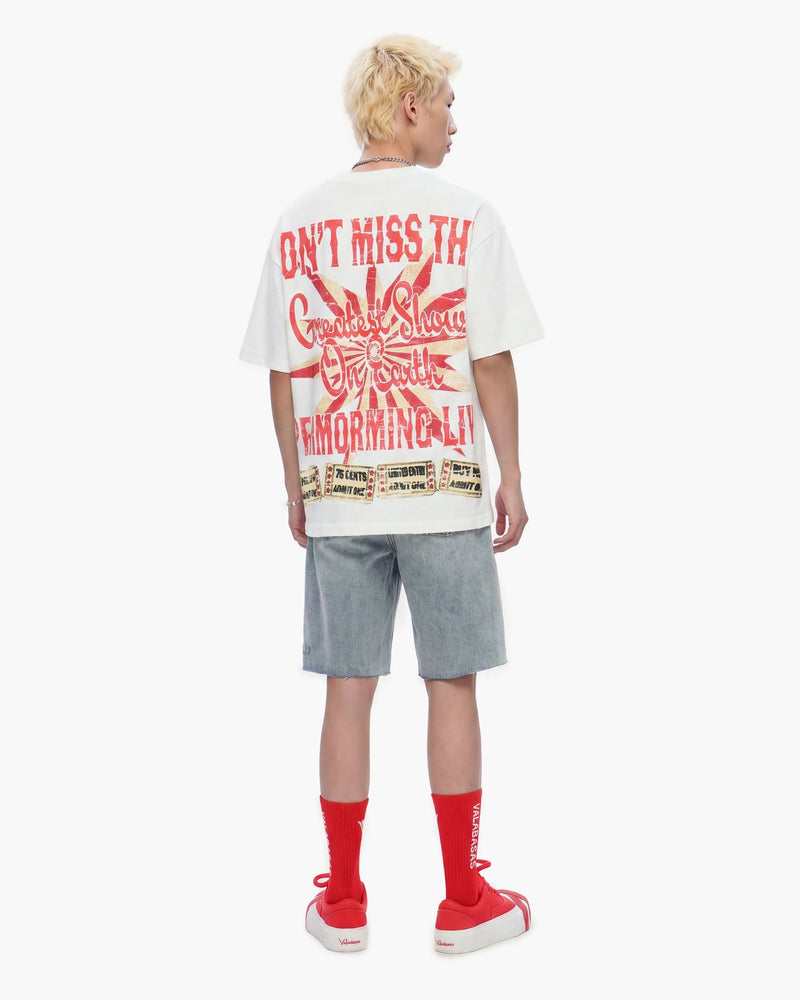 Valabasas Showtime Tee – White