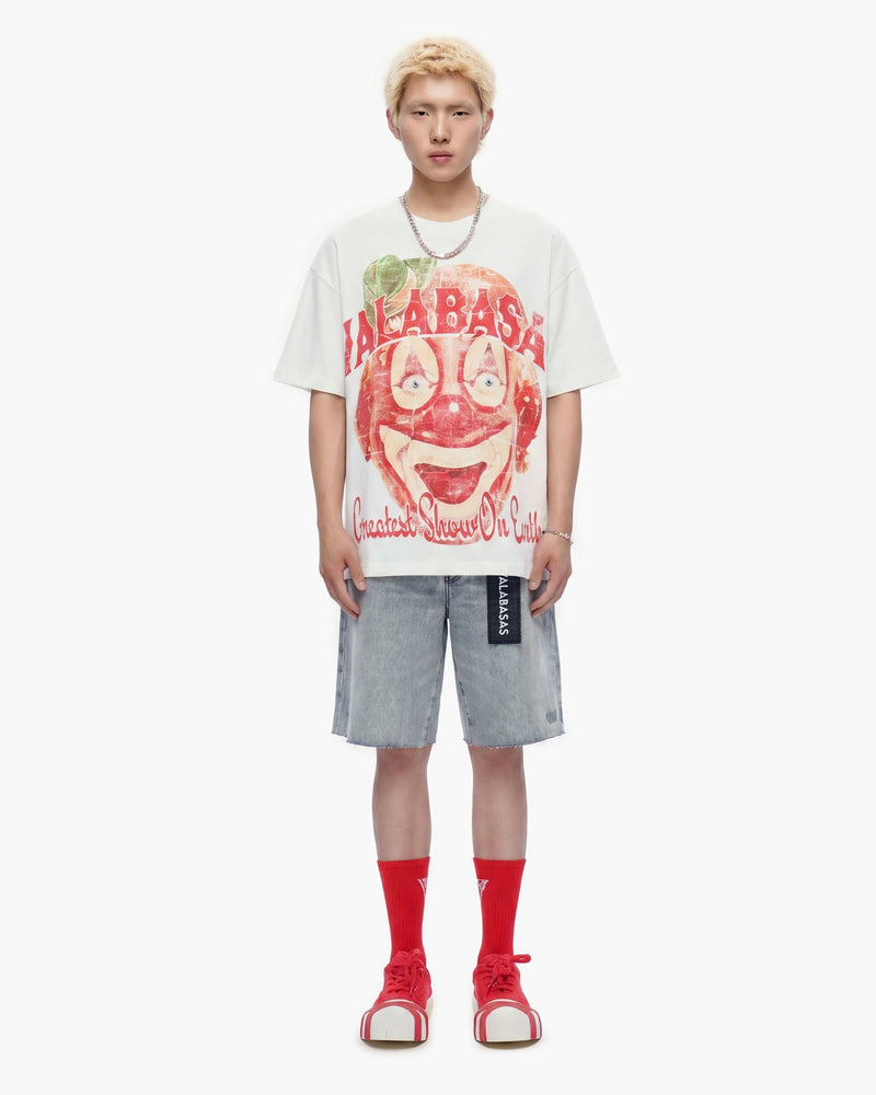 Valabasas Showtime Tee – White