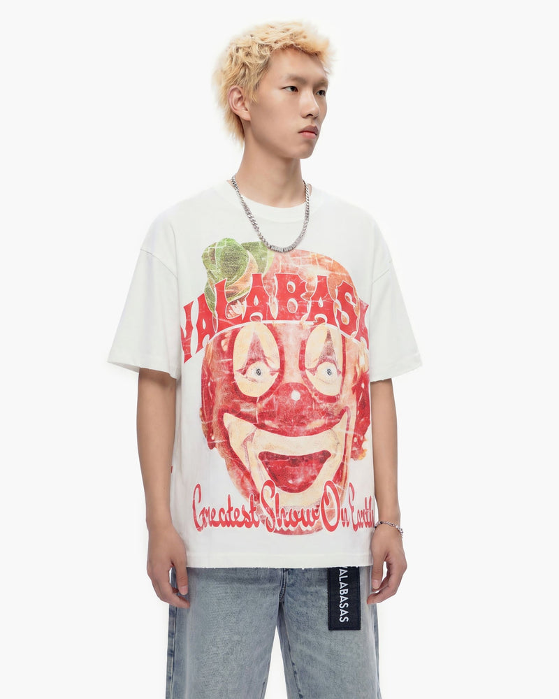 Valabasas Showtime Tee – White