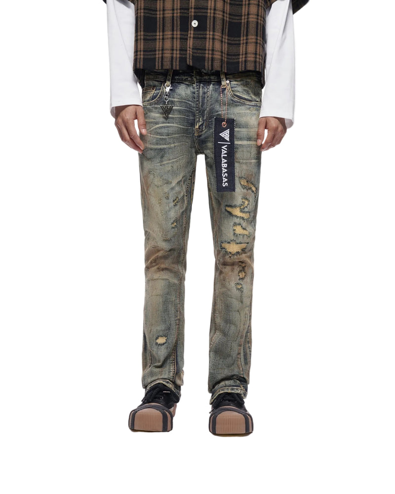 Valabasas "STATIC" STACKED DENIM