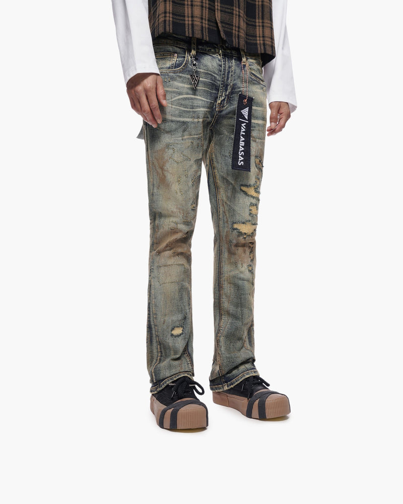 Valabasas "STATIC" STACKED DENIM