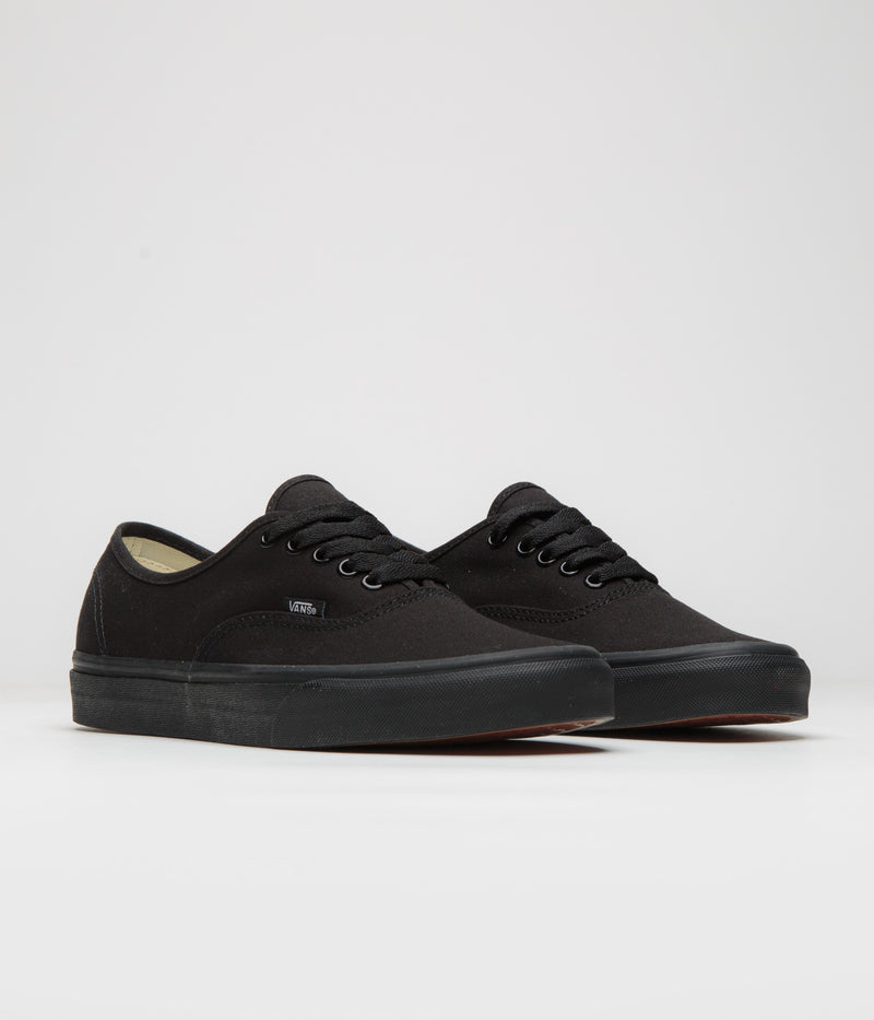 Vans Authentic Shoes in Black and Black / Black