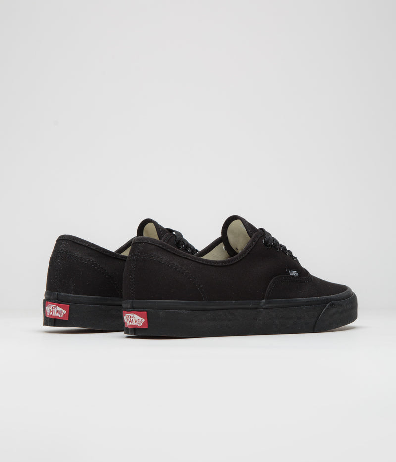 Vans Authentic Shoes in Black and Black / Black