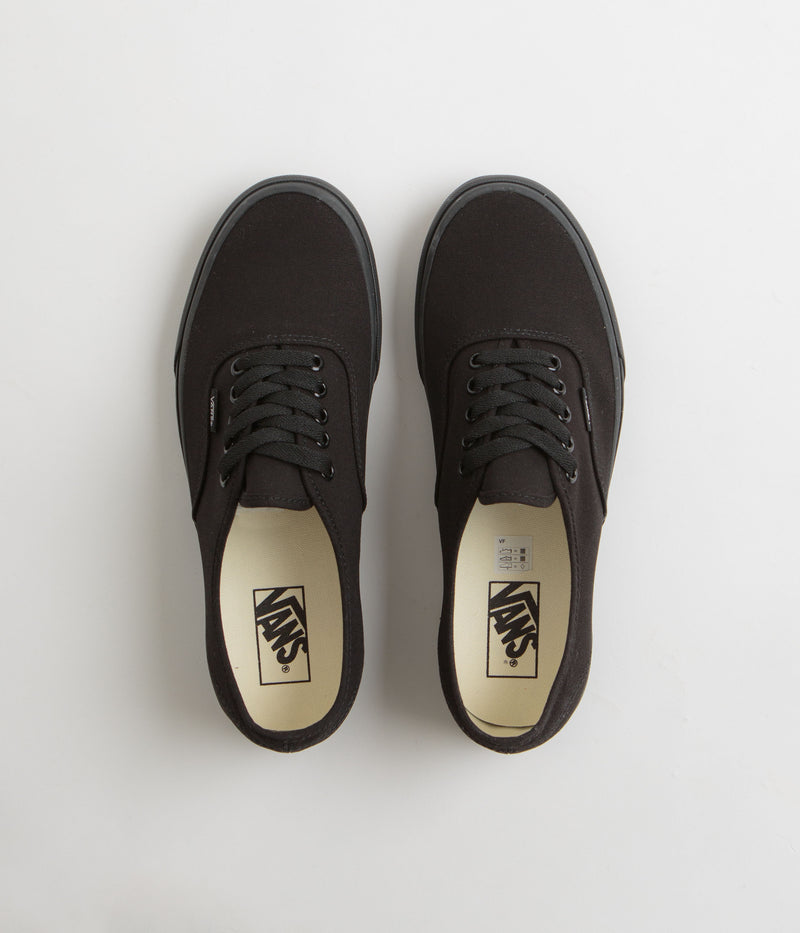 Vans Authentic Shoes in Black and Black / Black