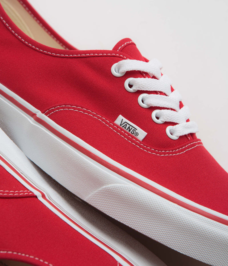 Vans Authentic Shoes in Red