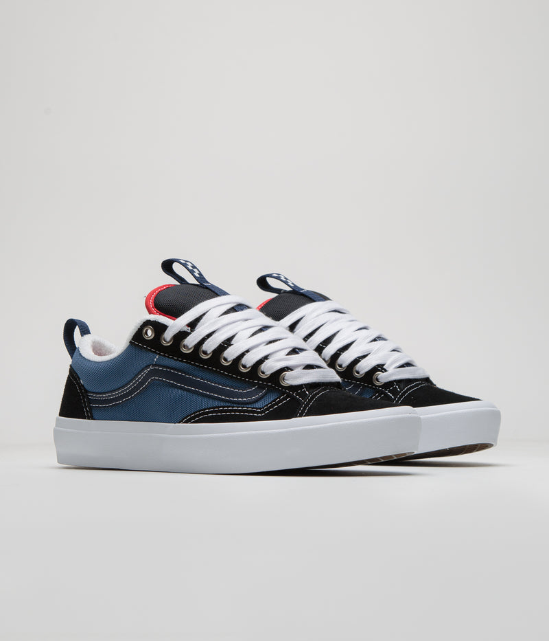 Vans Skate Old Skool 36+ Shoes in Black and STV Navy