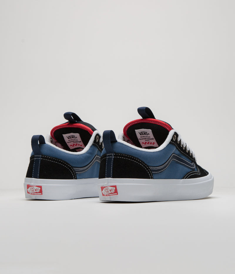 Vans Skate Old Skool 36+ Shoes in Black and STV Navy