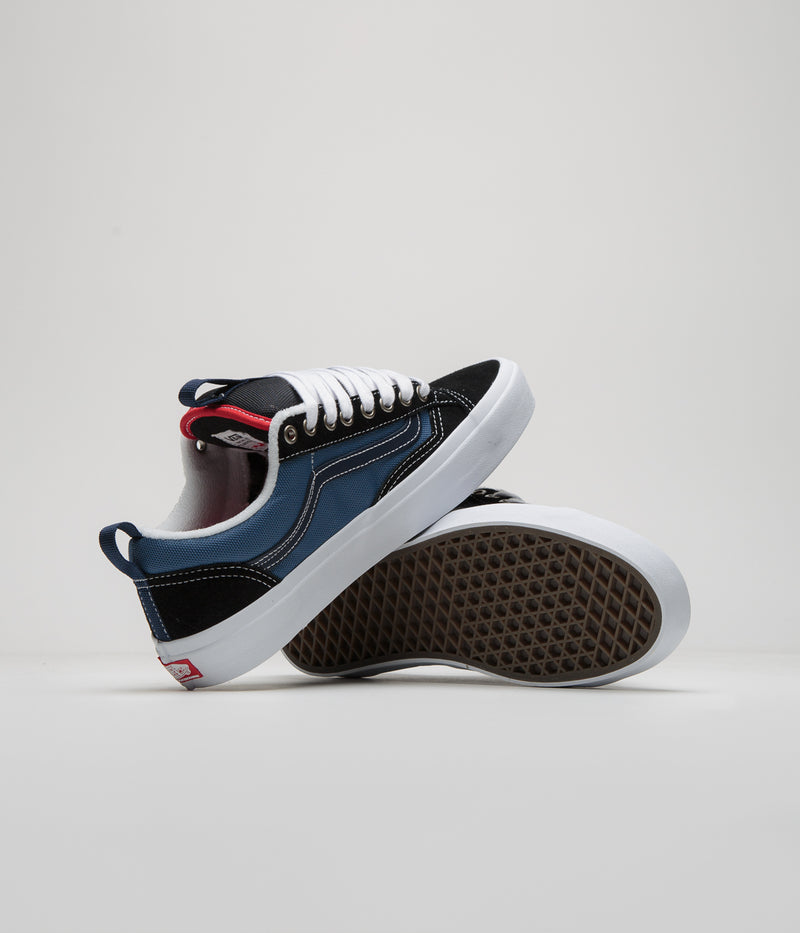 Vans Skate Old Skool 36+ Shoes in Black and STV Navy