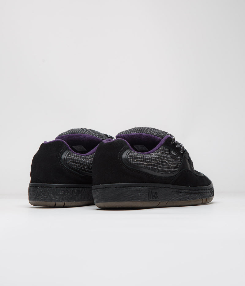 Vans Speed LS Shoes in Ripstop Black and Black