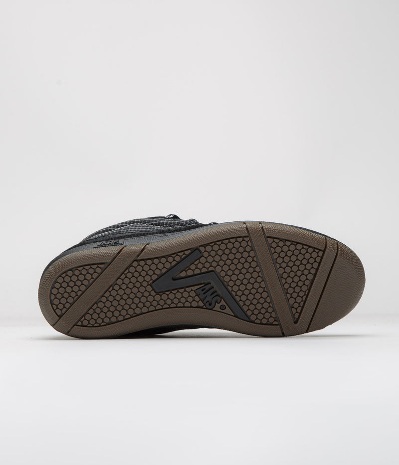 Vans Speed LS Shoes in Ripstop Black and Black