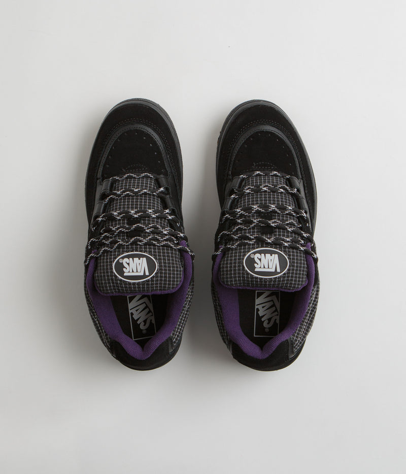 Vans Speed LS Shoes in Ripstop Black and Black