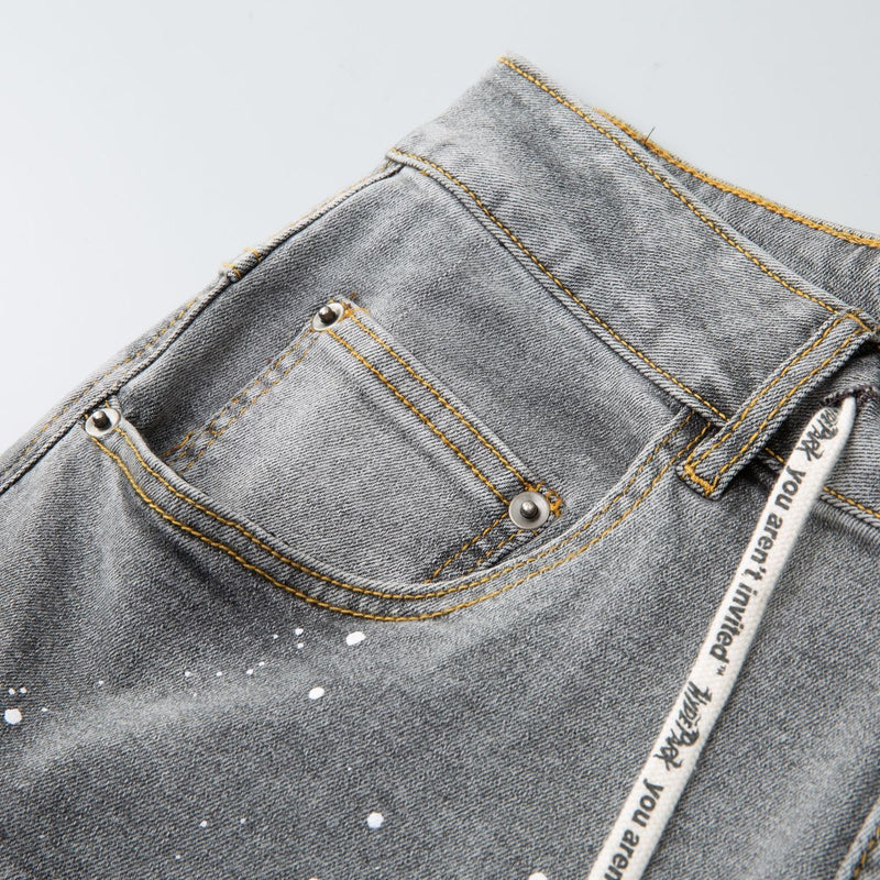 Velocity Cargo Denim Short - Grey