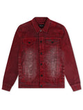 Vicious VELVET COATED DENIM JACKET