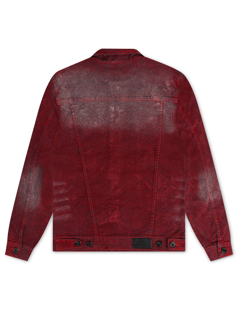Vicious VELVET COATED DENIM JACKET