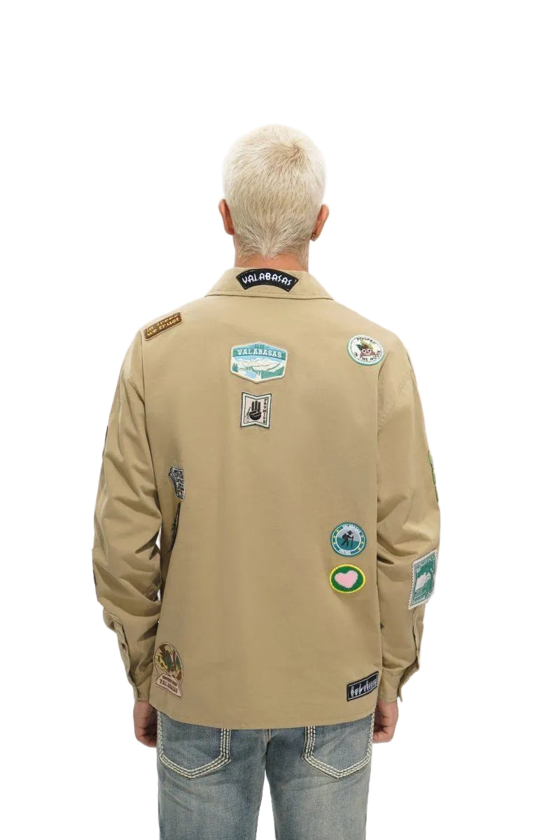 Ventur Tan Button Down