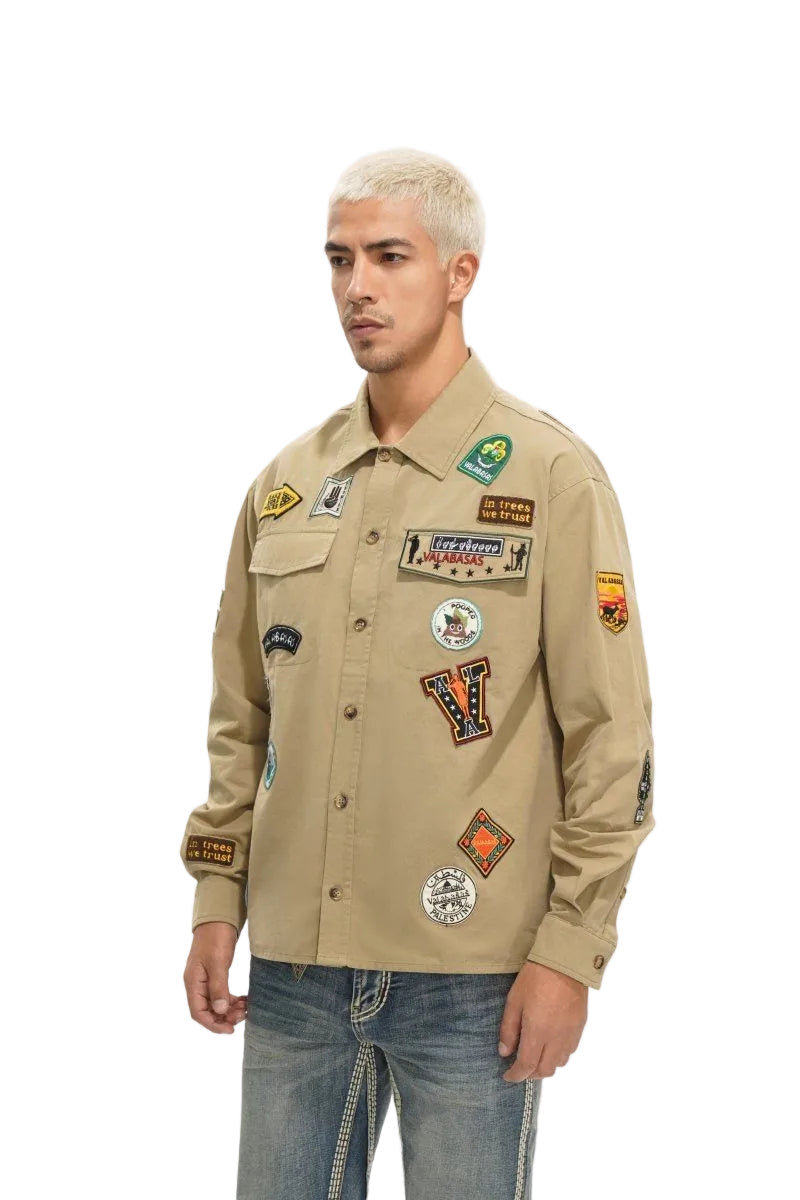 Ventur Tan Button Down
