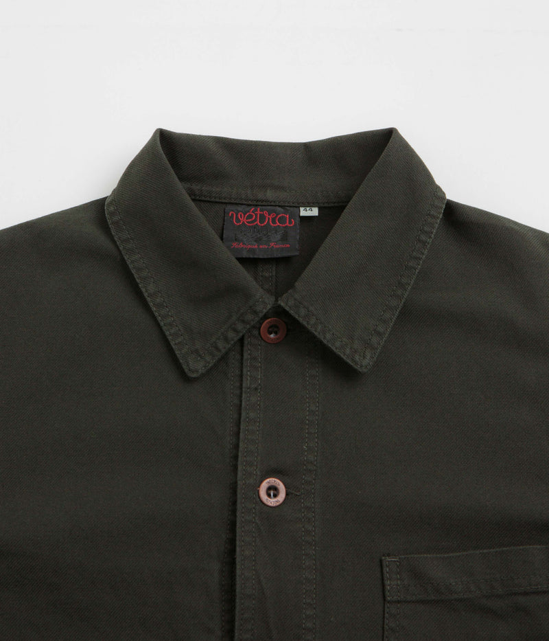 Vetra 5C Organic Workwear Jacket in Dark Khaki