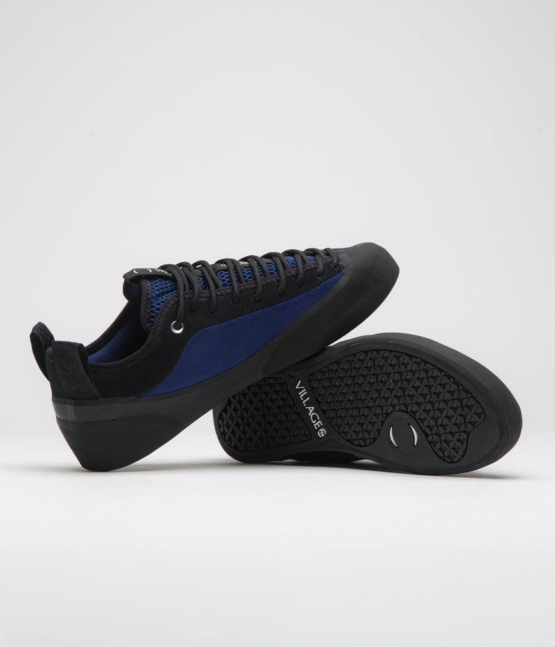 Village PM 1.00 PM Shoes in Blueprint Black and Natural Black