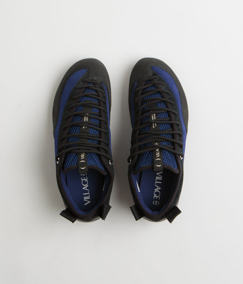 Village PM 1.00 PM Shoes in Blueprint Black and Natural Black