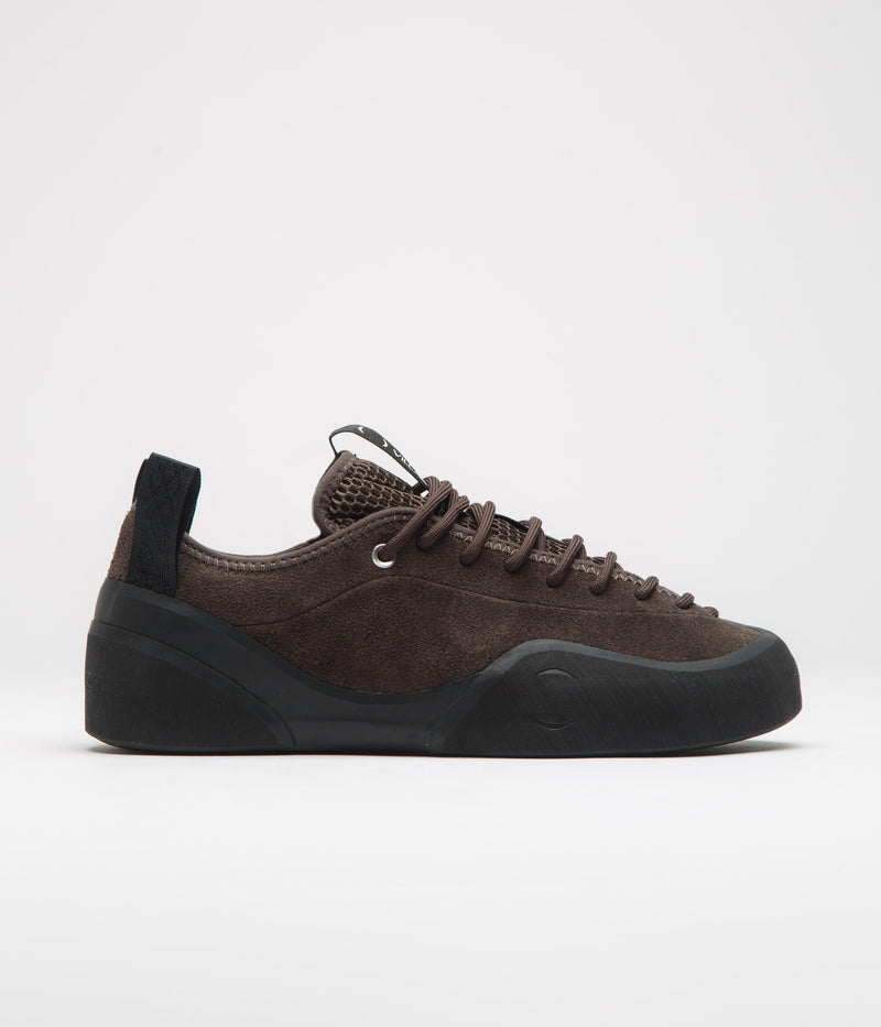 Village PM 1.00 PM Shoes in Chocolate Brown and Natural Black
