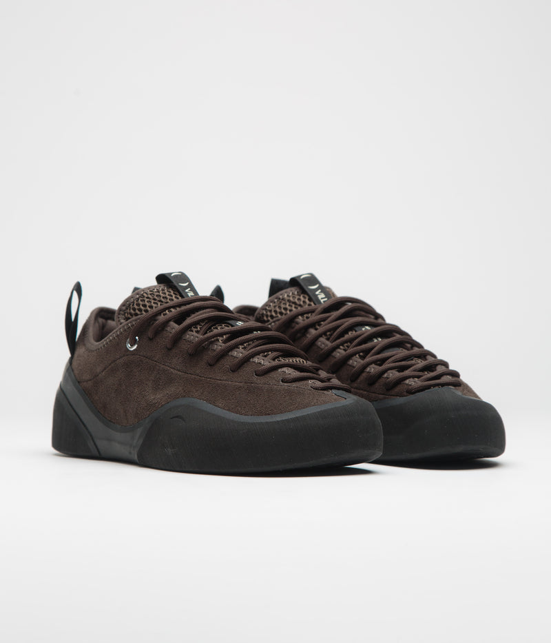 Village PM 1.00 PM Shoes in Chocolate Brown and Natural Black
