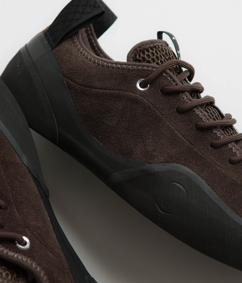 Village PM 1.00 PM Shoes in Chocolate Brown and Natural Black
