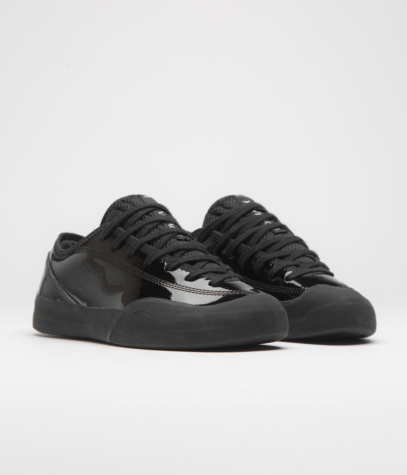 Village PM 1.30 PM Shoes in Gloss Black and Natural Black